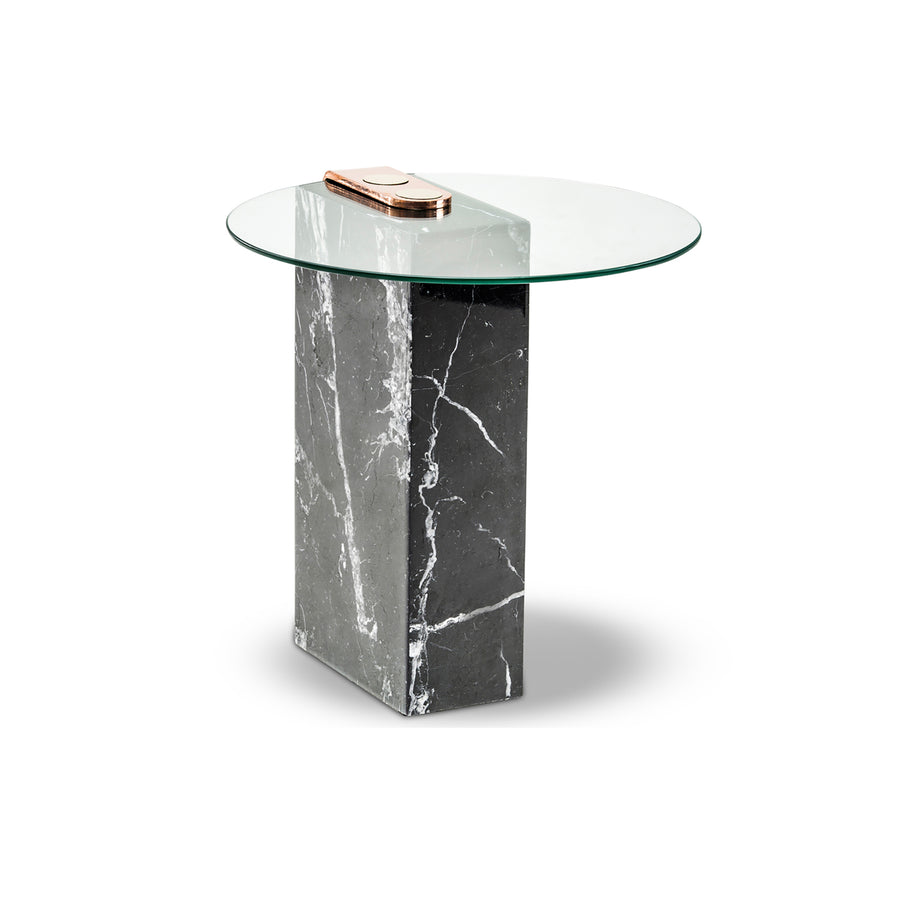 Marble Patch Side Table