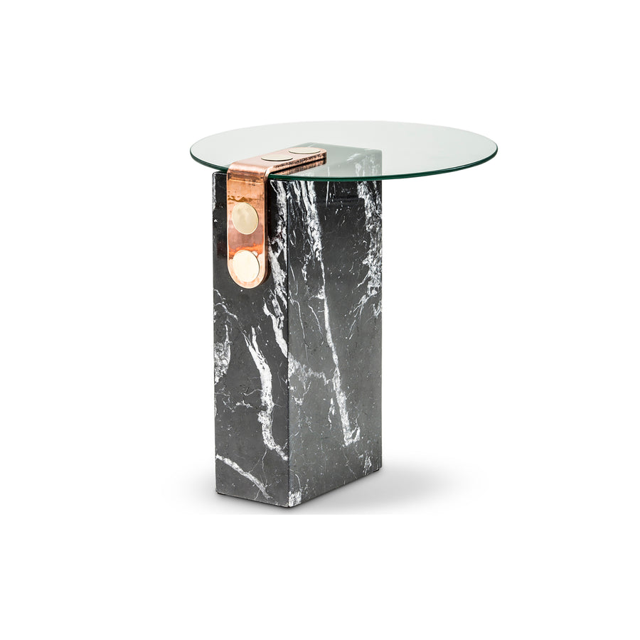 Marble Patch Side Table
