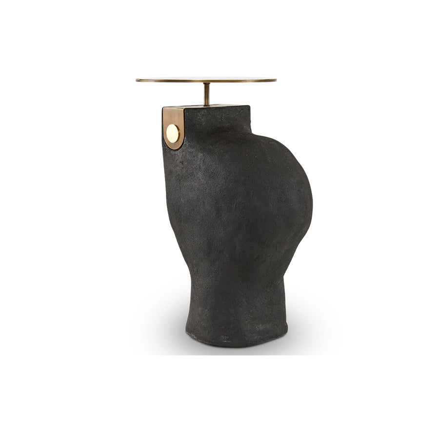 Yoruba Side Table #3 - Egg Designs