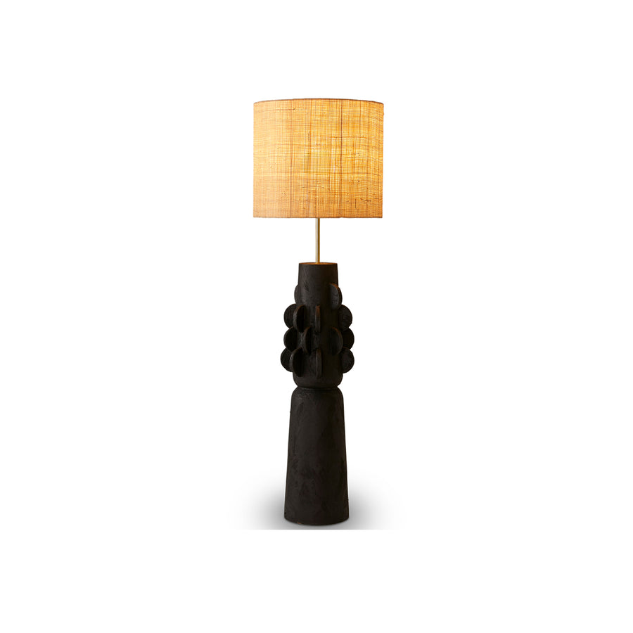 Totem #1 Table Lamp Black - Egg Designs