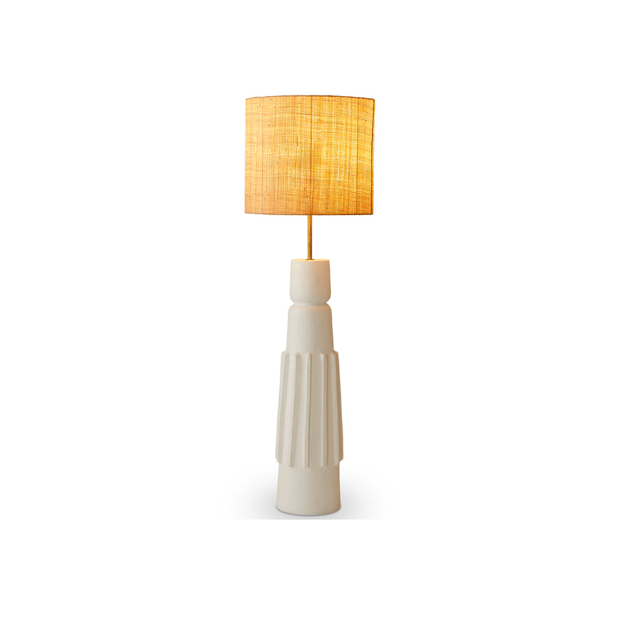 Totem #2 Table Lamp White - Egg Designs