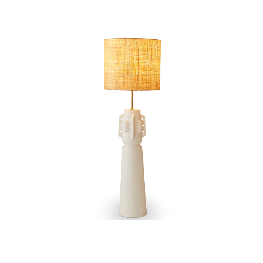 Totem #3 Table Lamp White - Egg Designs