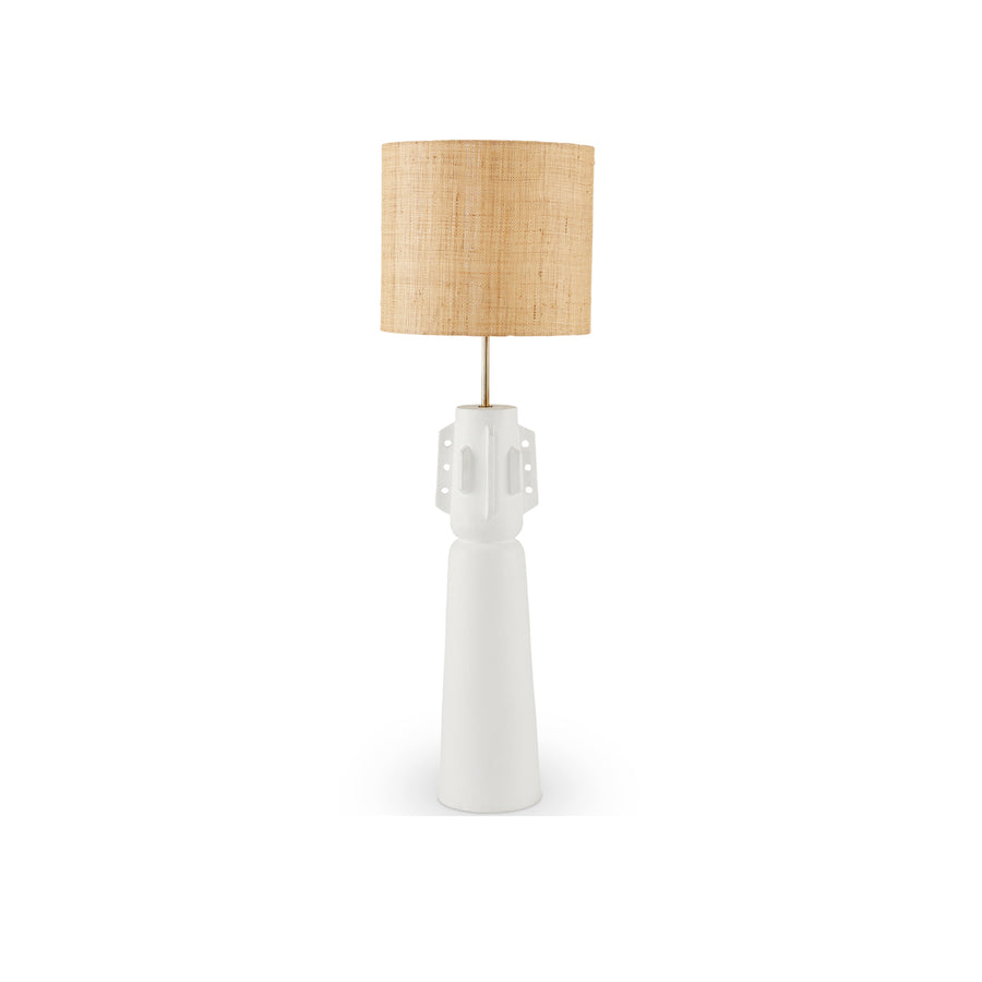 Totem #3 Table Lamp White - Egg Designs