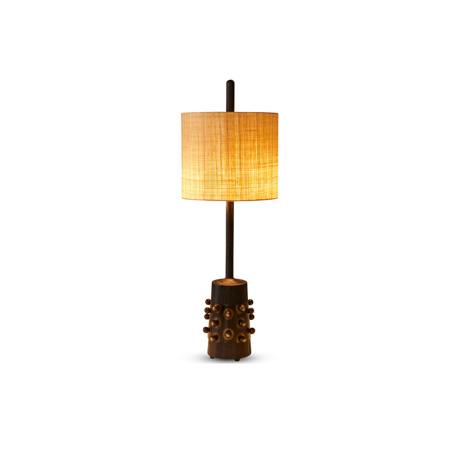 Bronzed Silhouette Balls Table Lamp - Egg Designs
