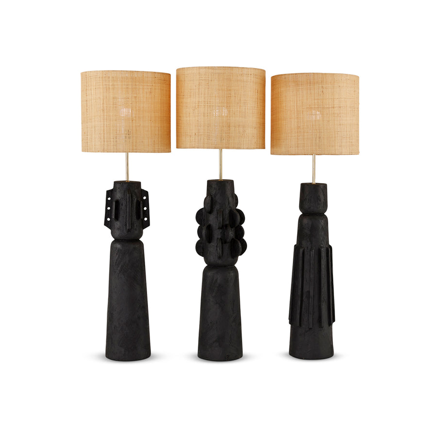 Totem #1 Table Lamp Black