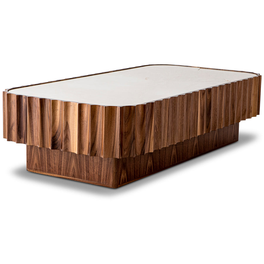 Fluted Coffee Table