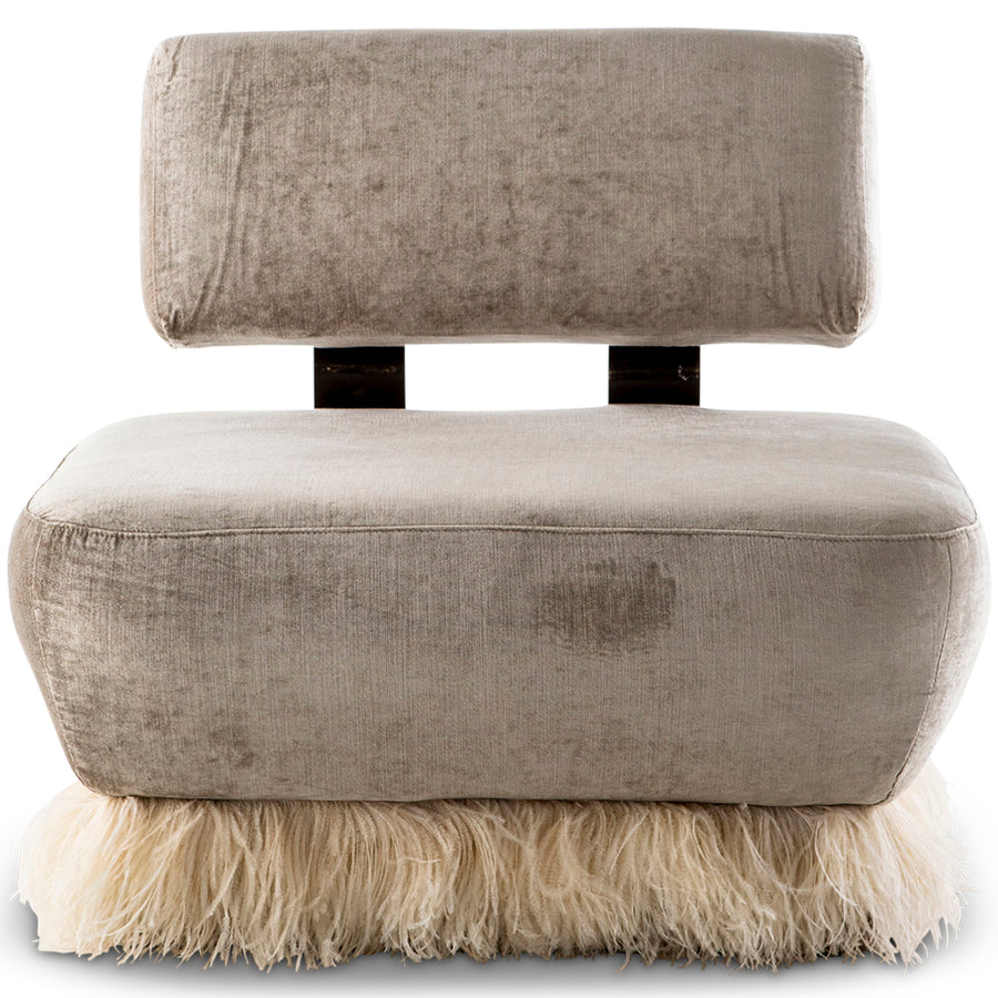 Ostrich Fluff Lounge Chair