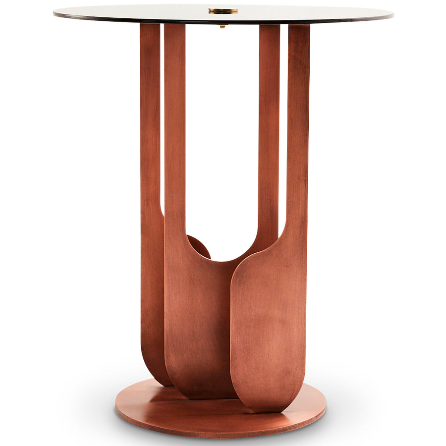 Drop Side Table Glass