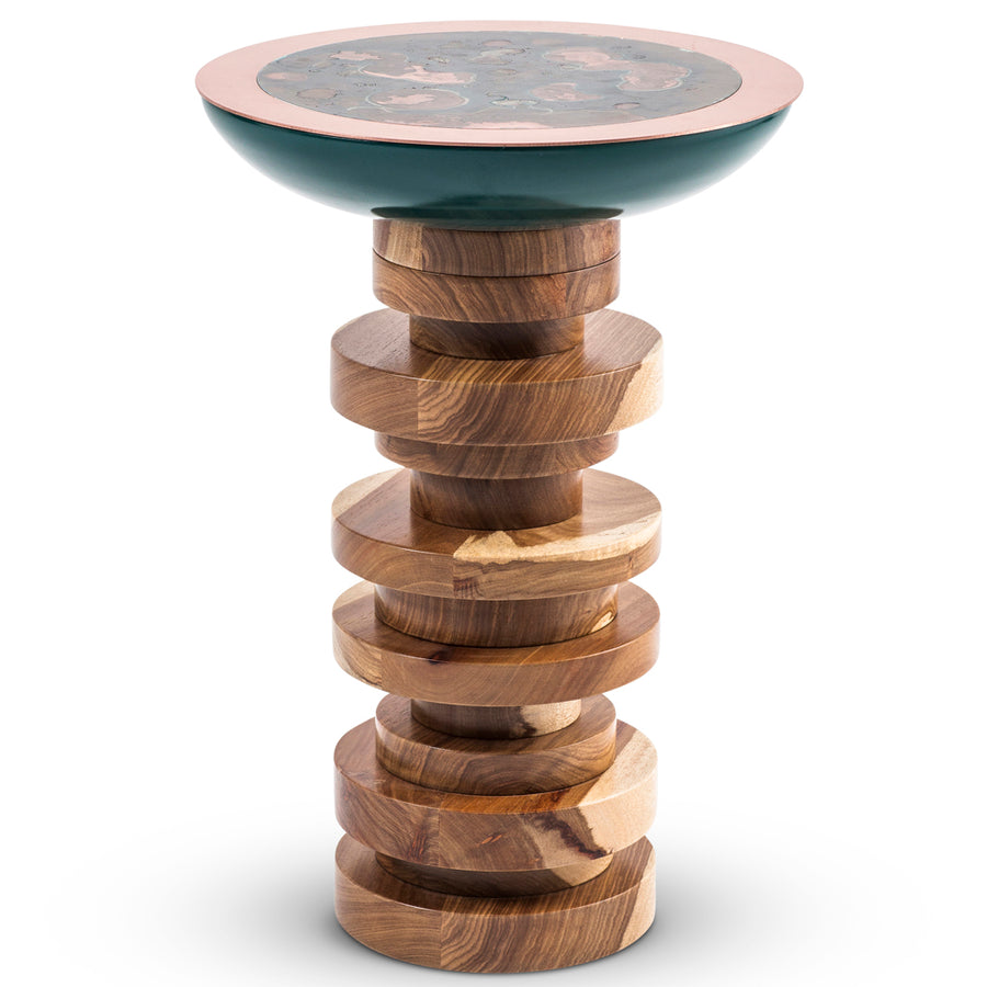 Verdigris Side Table