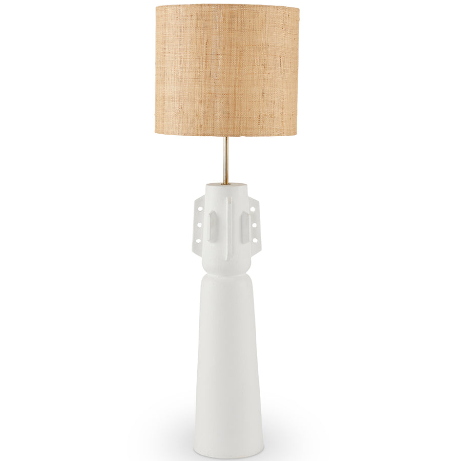Totem #3 Table Lamp White