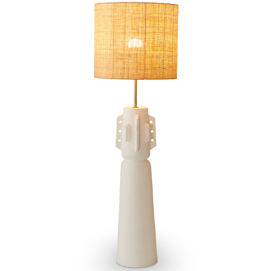 Totem #3 Table Lamp White
