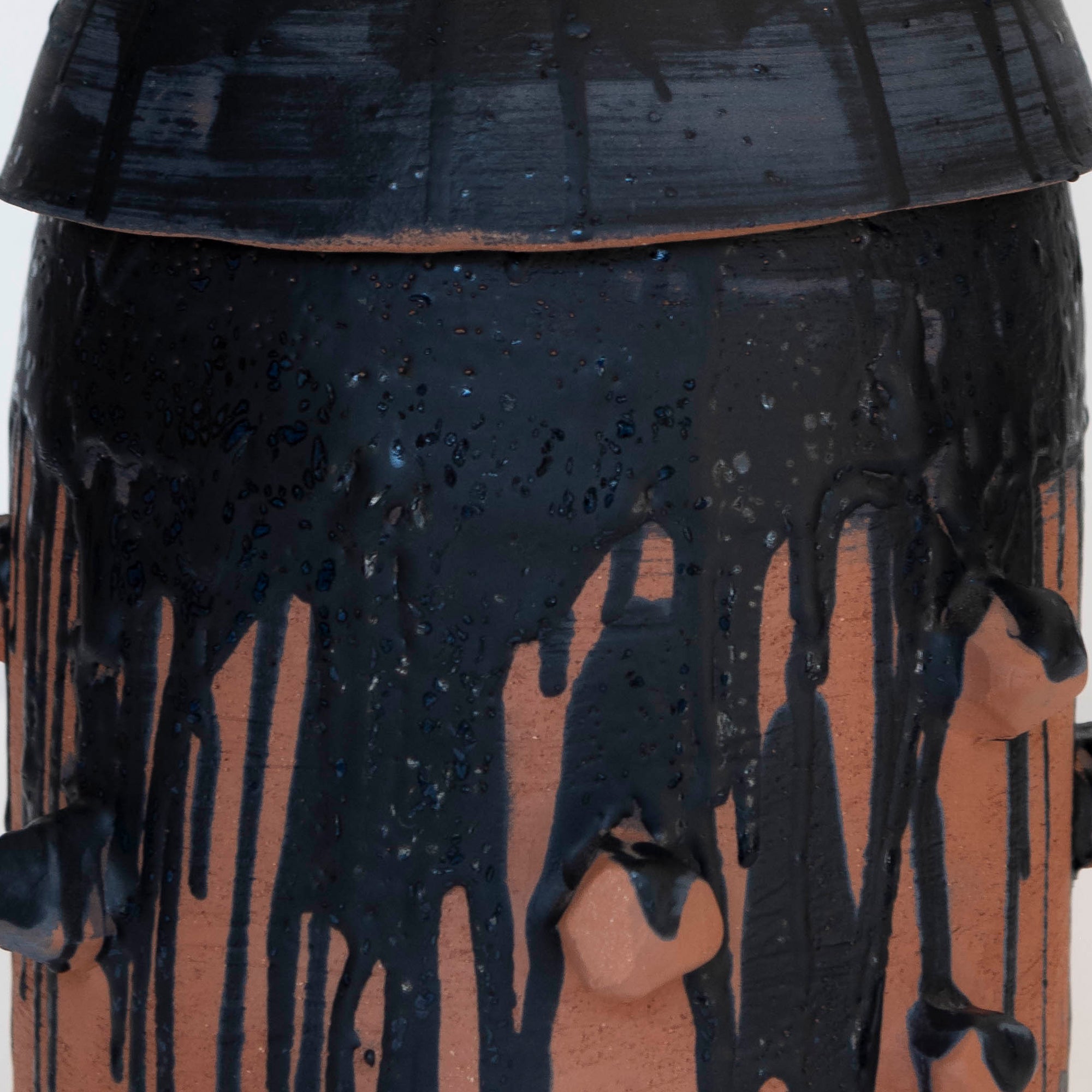 Gazella Sculpture #1 – Terracotta Clay with Black Glaze