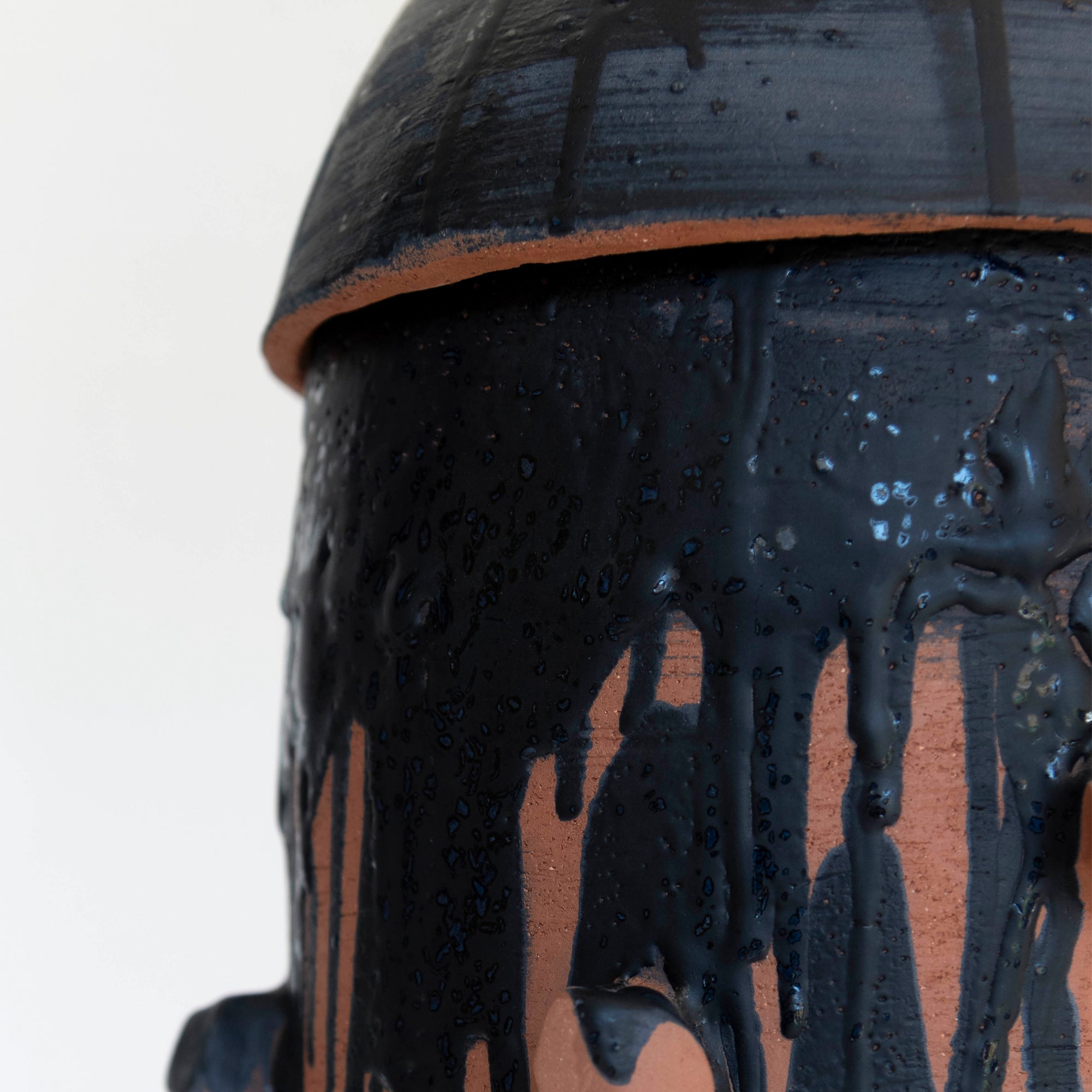 Gazella Sculpture #1 – Terracotta Clay with Black Glaze