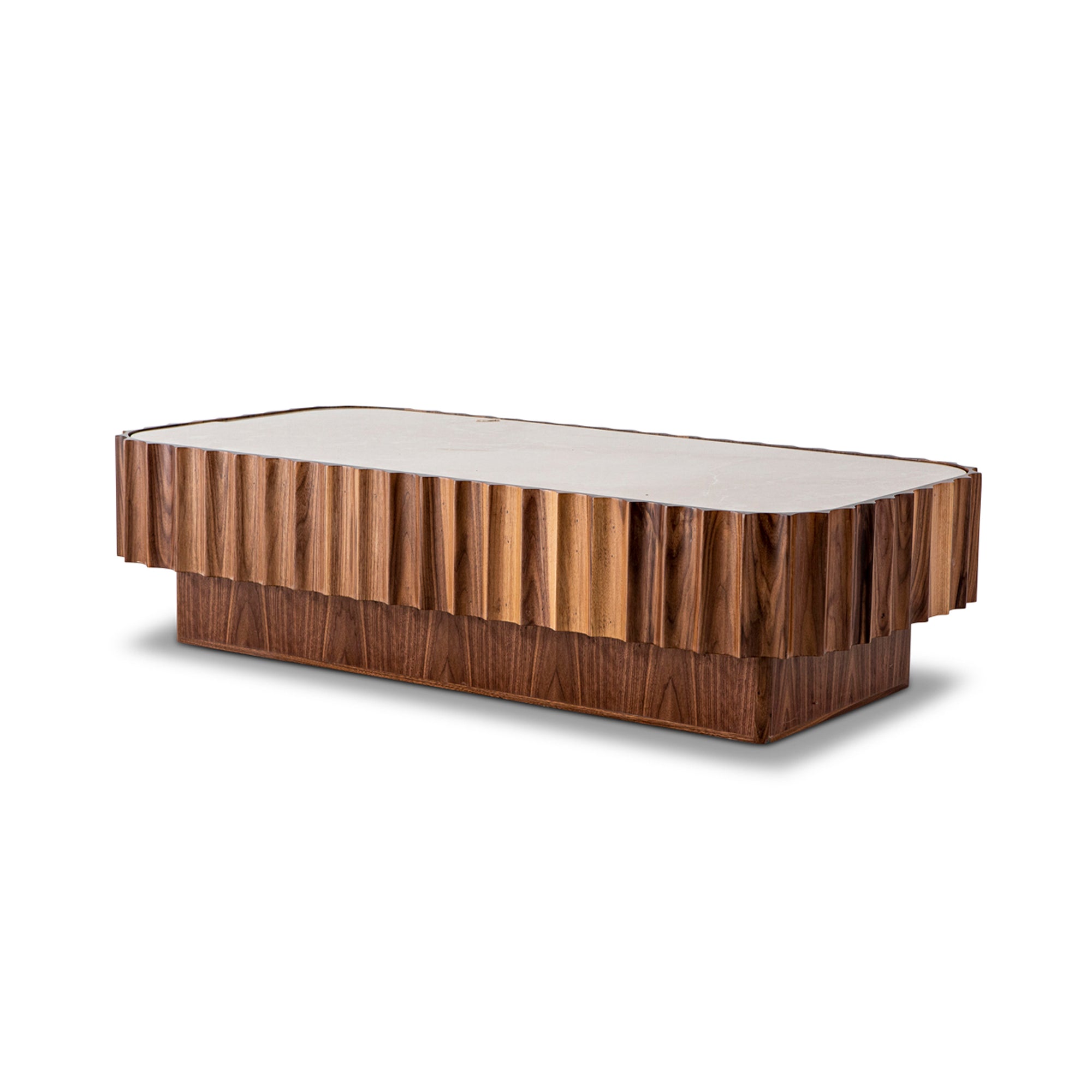 Fluted Coffee Table