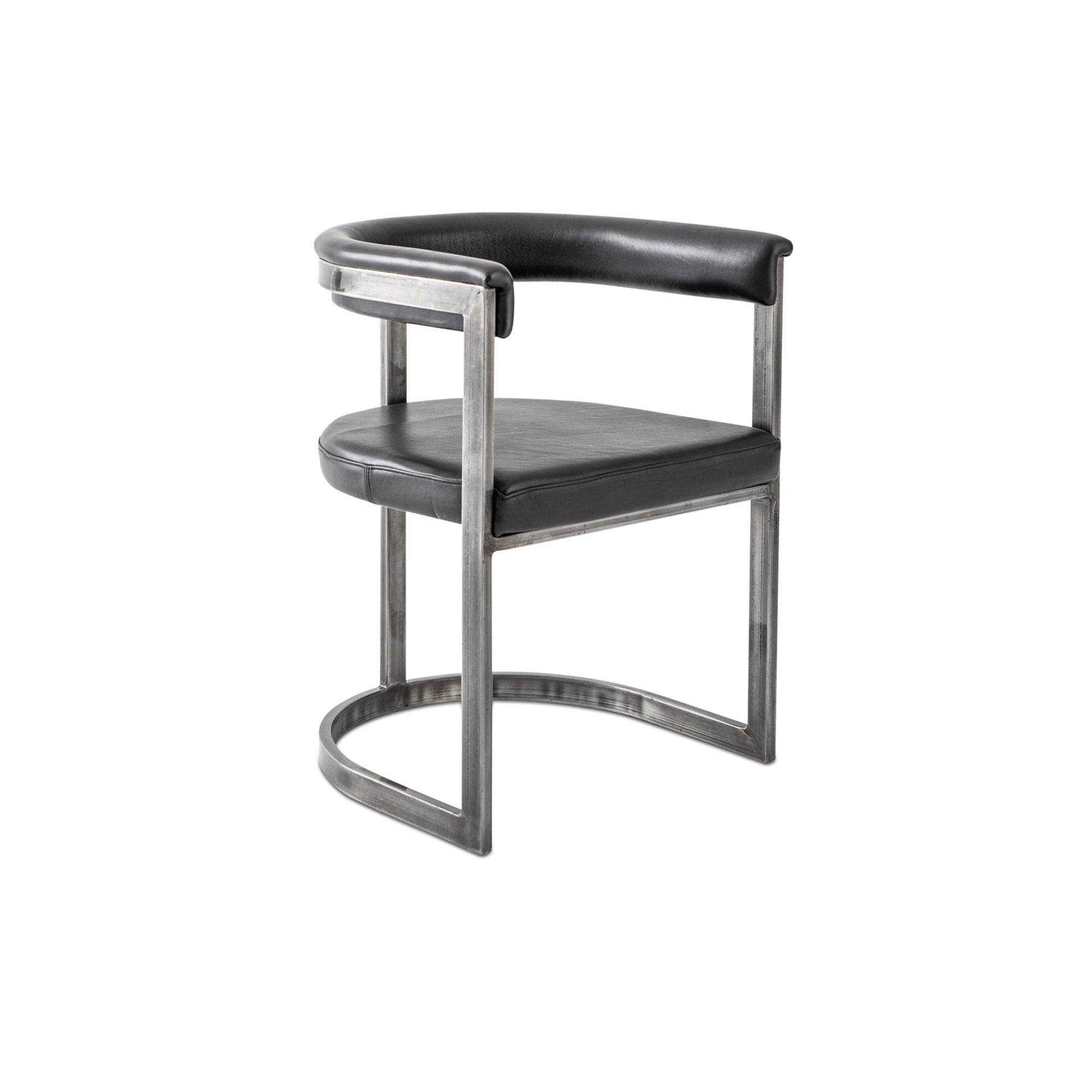 Agate Pewter Dining Chair