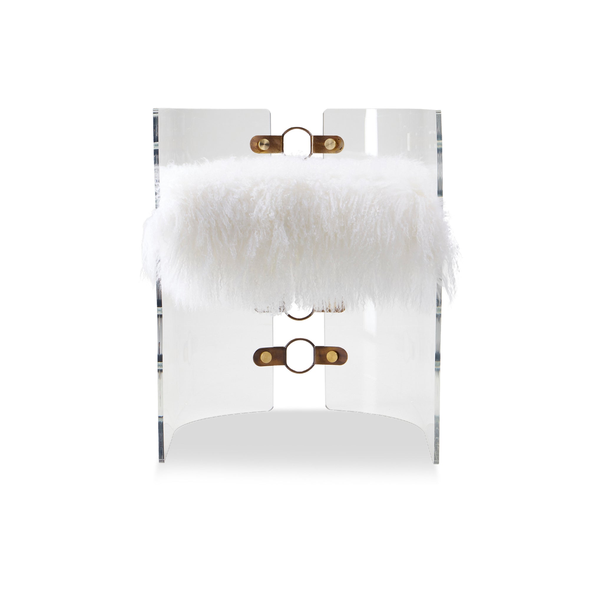 Jetson Dining Chair Mongolian Sheep Skin - Egg Designs
