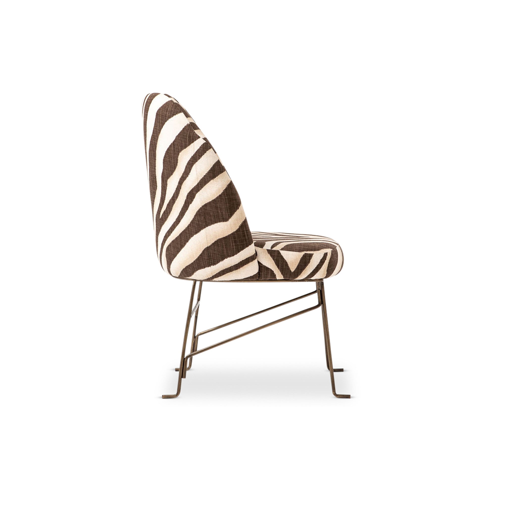 Savannah Zebra Dining Chair - Egg Designs