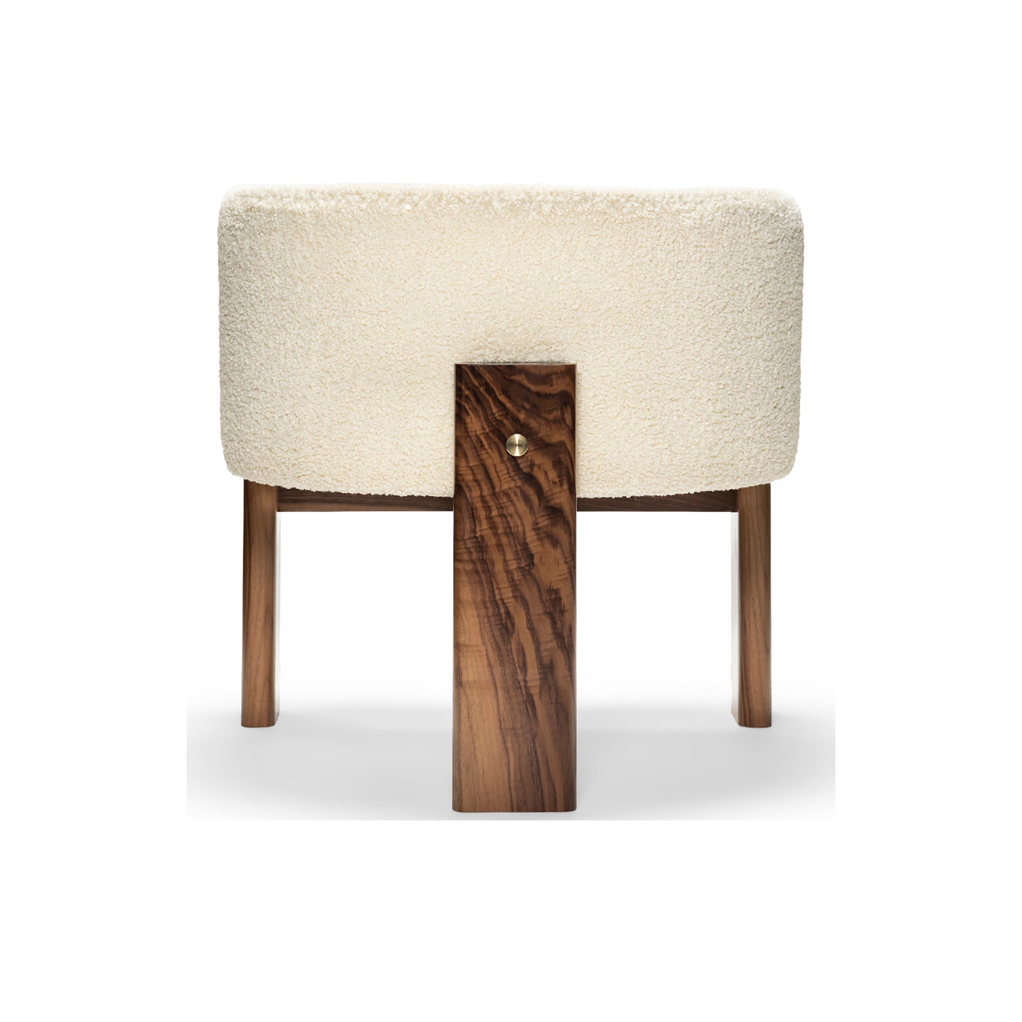 Malta Cream Boucle' Dining Chair - Egg Designs