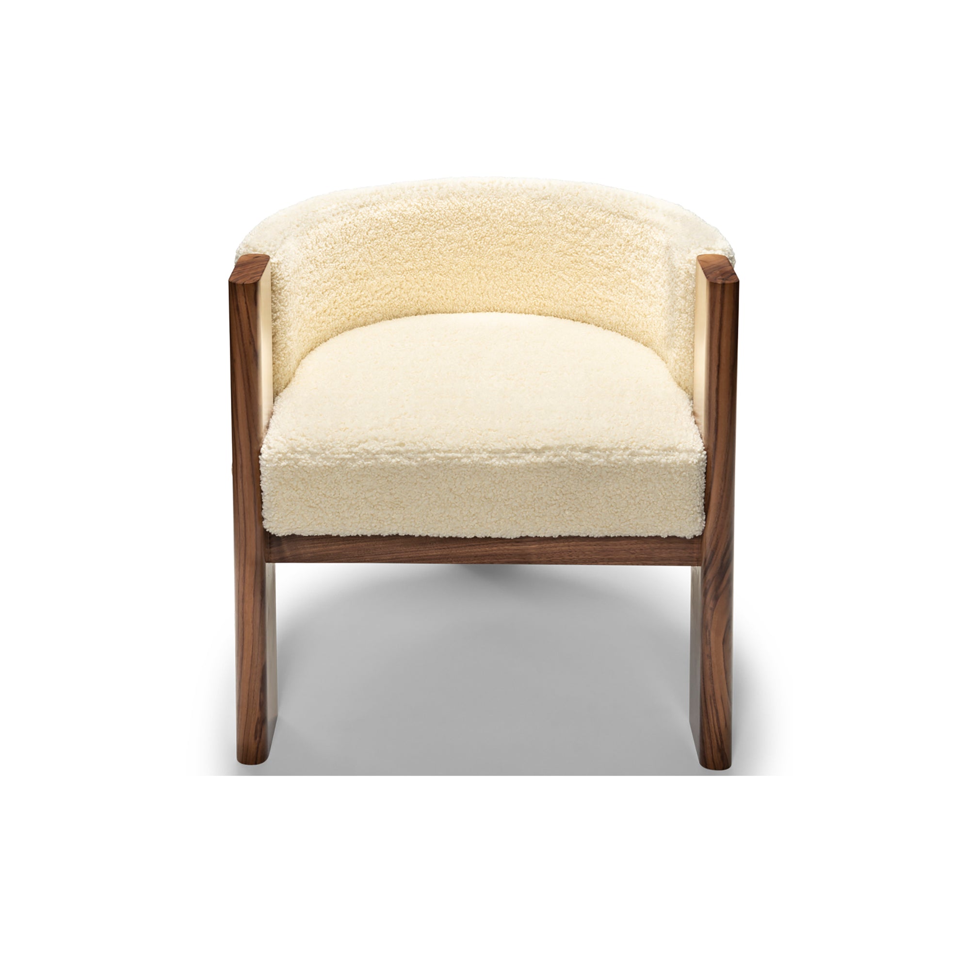 Malta Cream Boucle' Dining Chair - Egg Designs