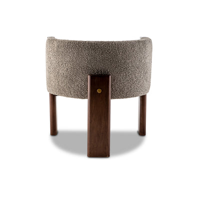 Malta Boucle Dining Chair - Egg Designs