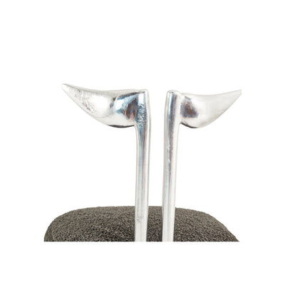 Strelitzia Dining Chair Silver - Egg Designs