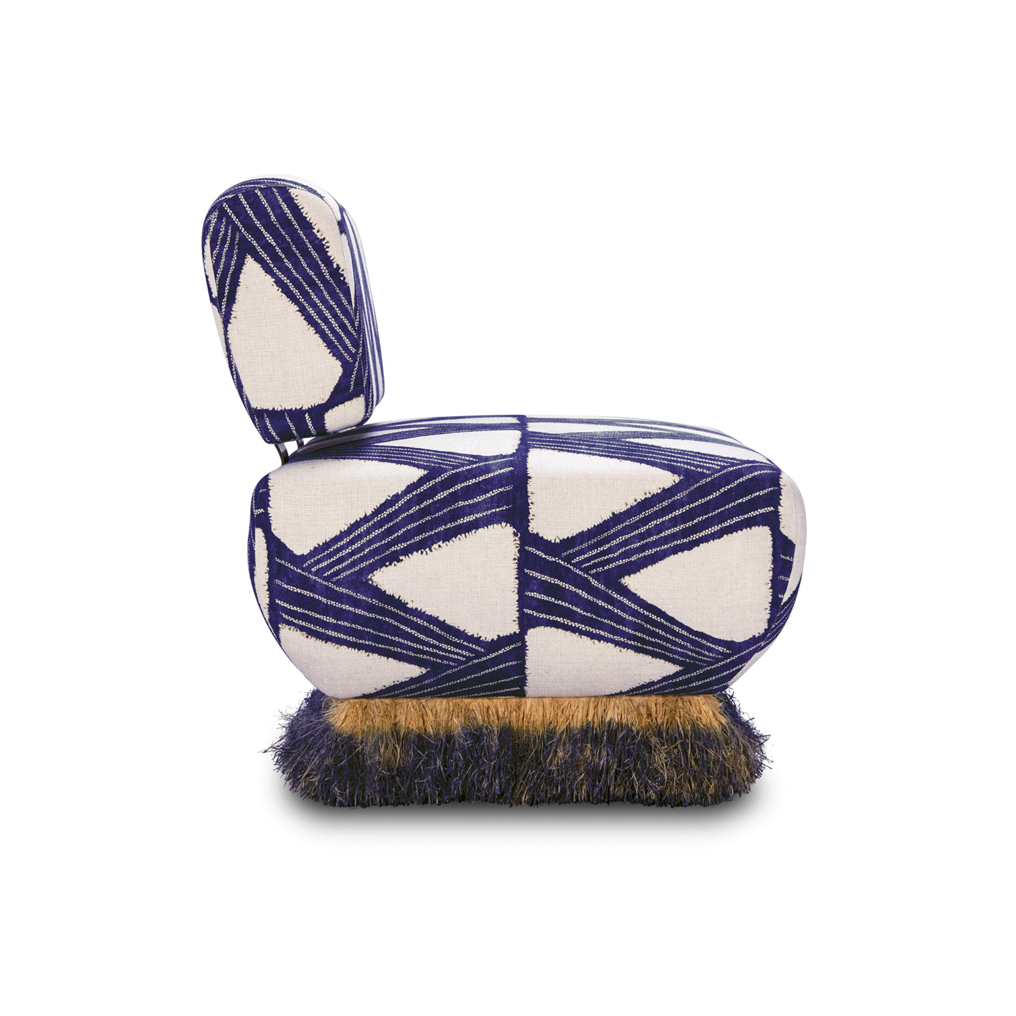 Comporta Azul Ombre Lounge Chair