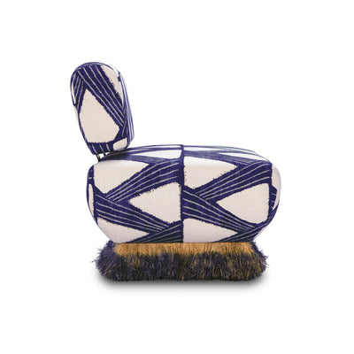 Comporta Azul Ombre Lounge Chair