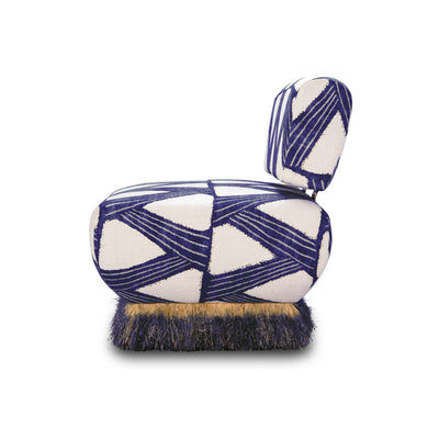 Comporta Azul Ombre Lounge Chair
