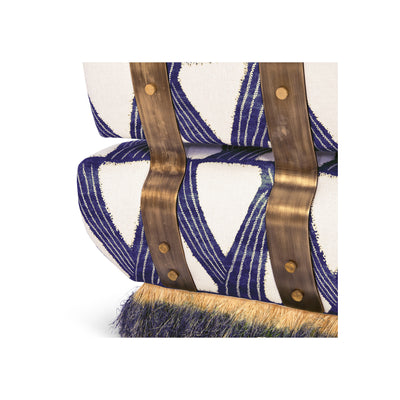 Comporta Azul Ombre Lounge Chair