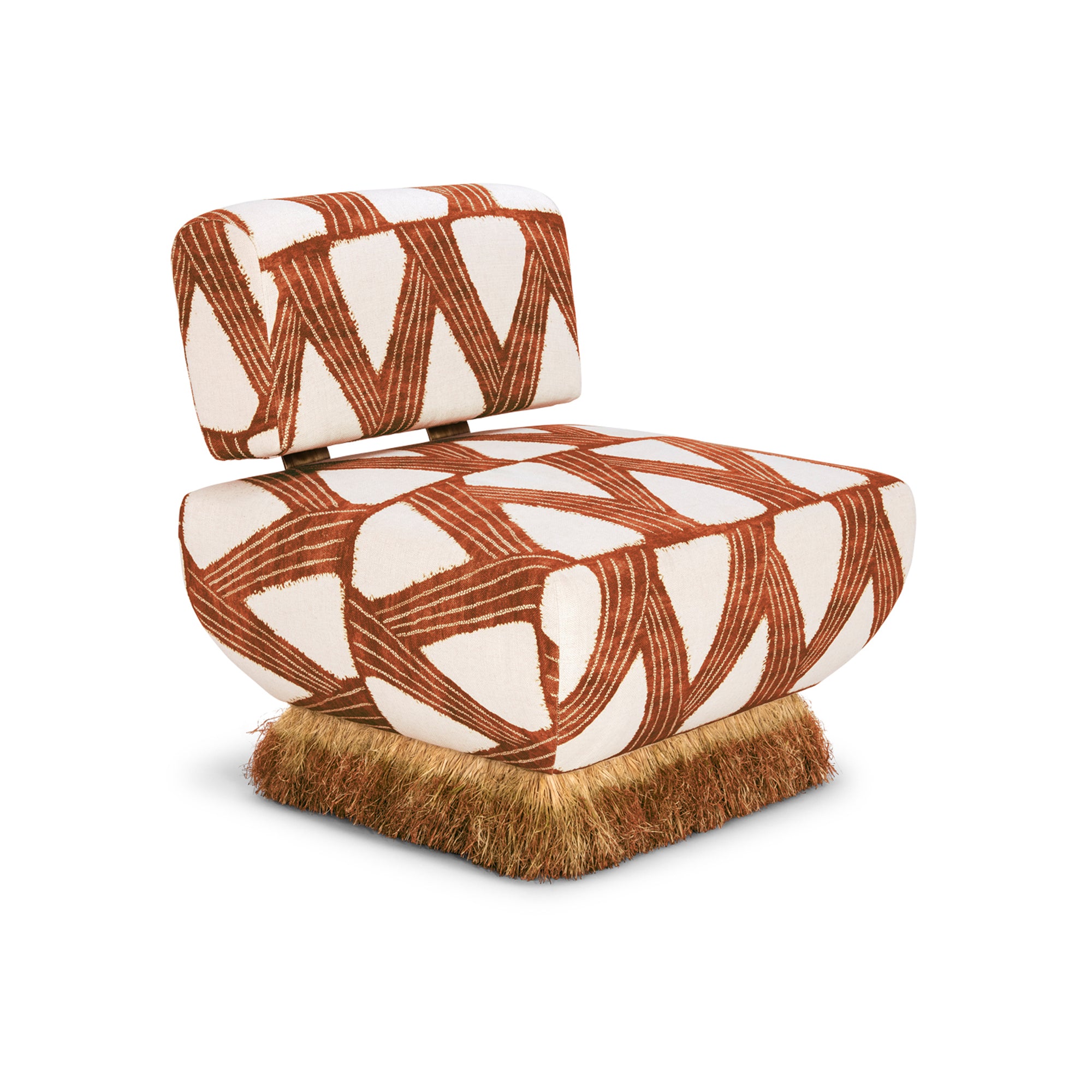 Comporta Rust Ombre Lounge Chair