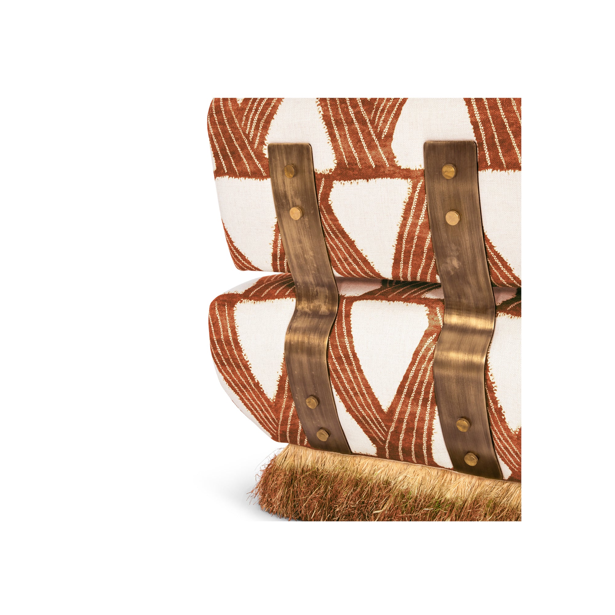Comporta Rust Ombre Lounge Chair