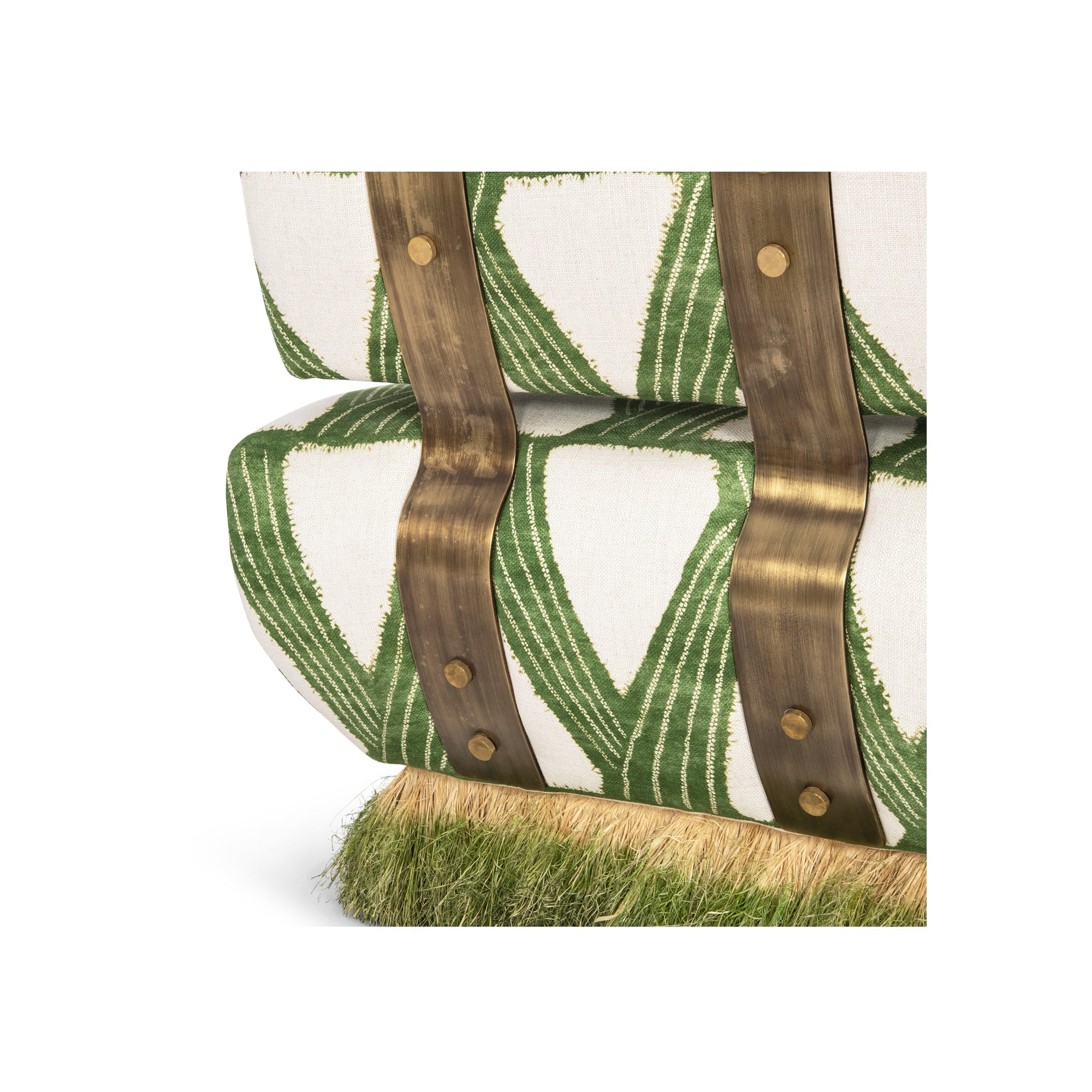 Comporta Green Ombre Lounge Chair - Egg Designs