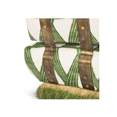 Comporta Green Ombre Lounge Chair - Egg Designs