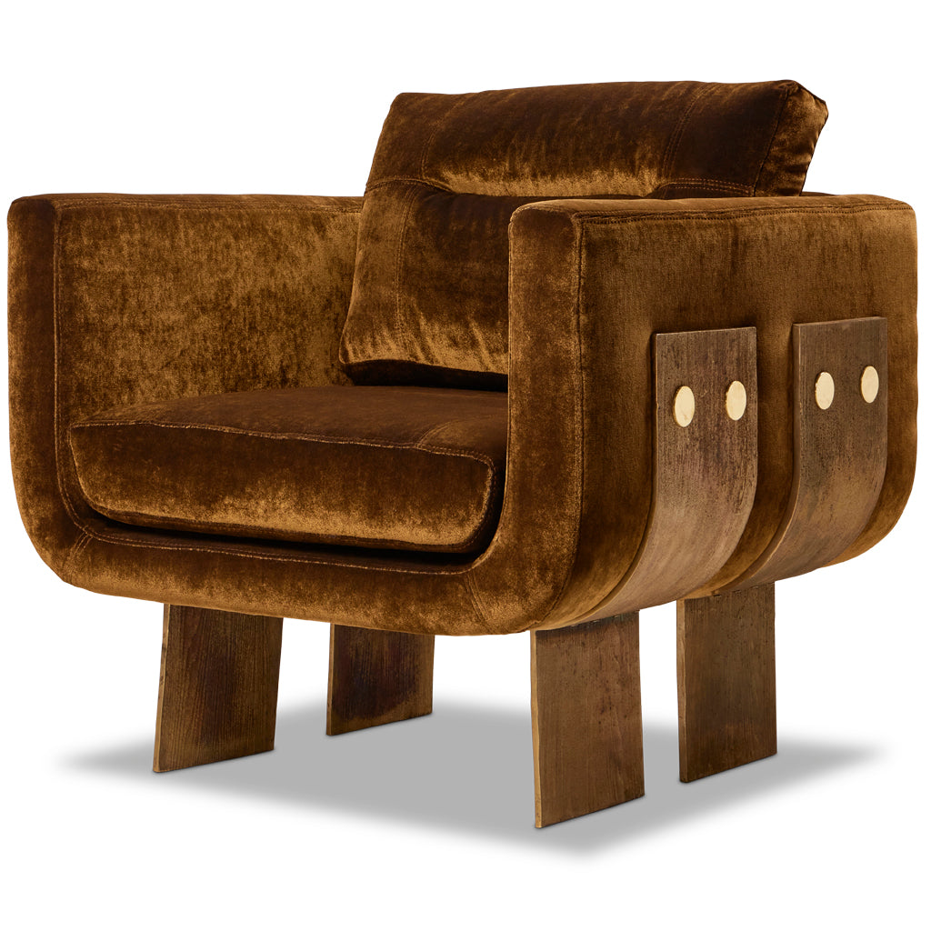 Primal Lounge Chair Honey
