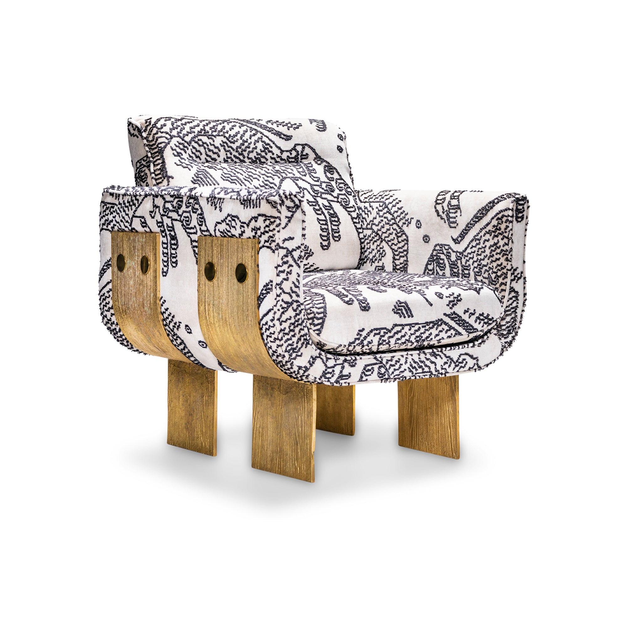 Primal Tiger Lounge Chair - Egg Designs