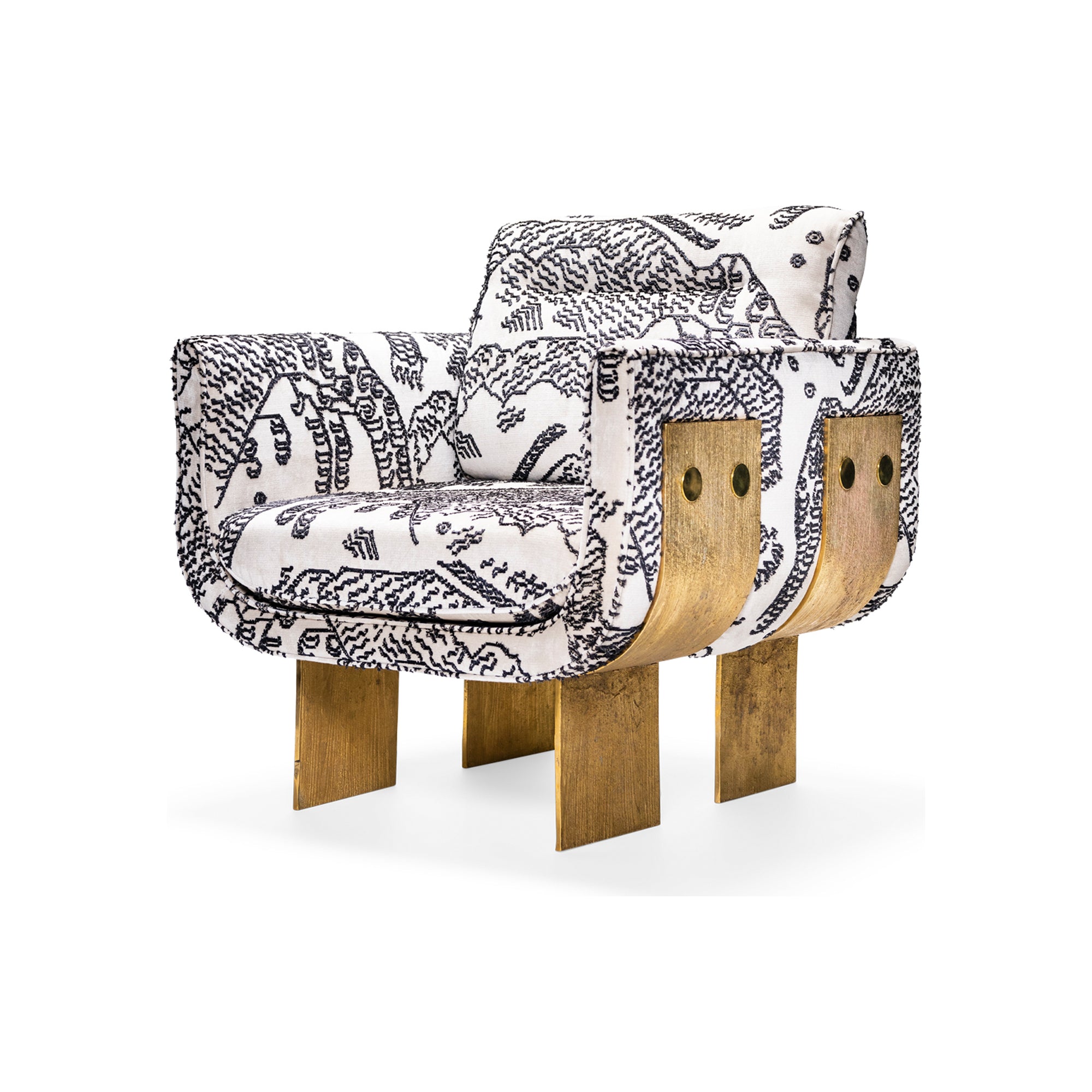 Primal Tiger Lounge Chair - Egg Designs