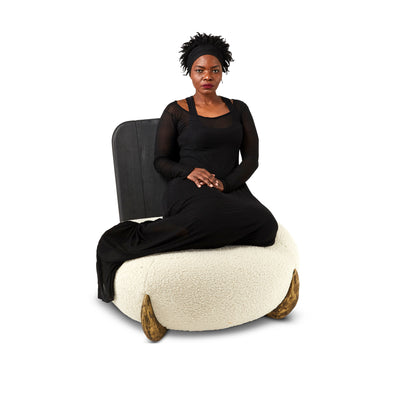 Sherpa Lounge Chair - Egg Designs