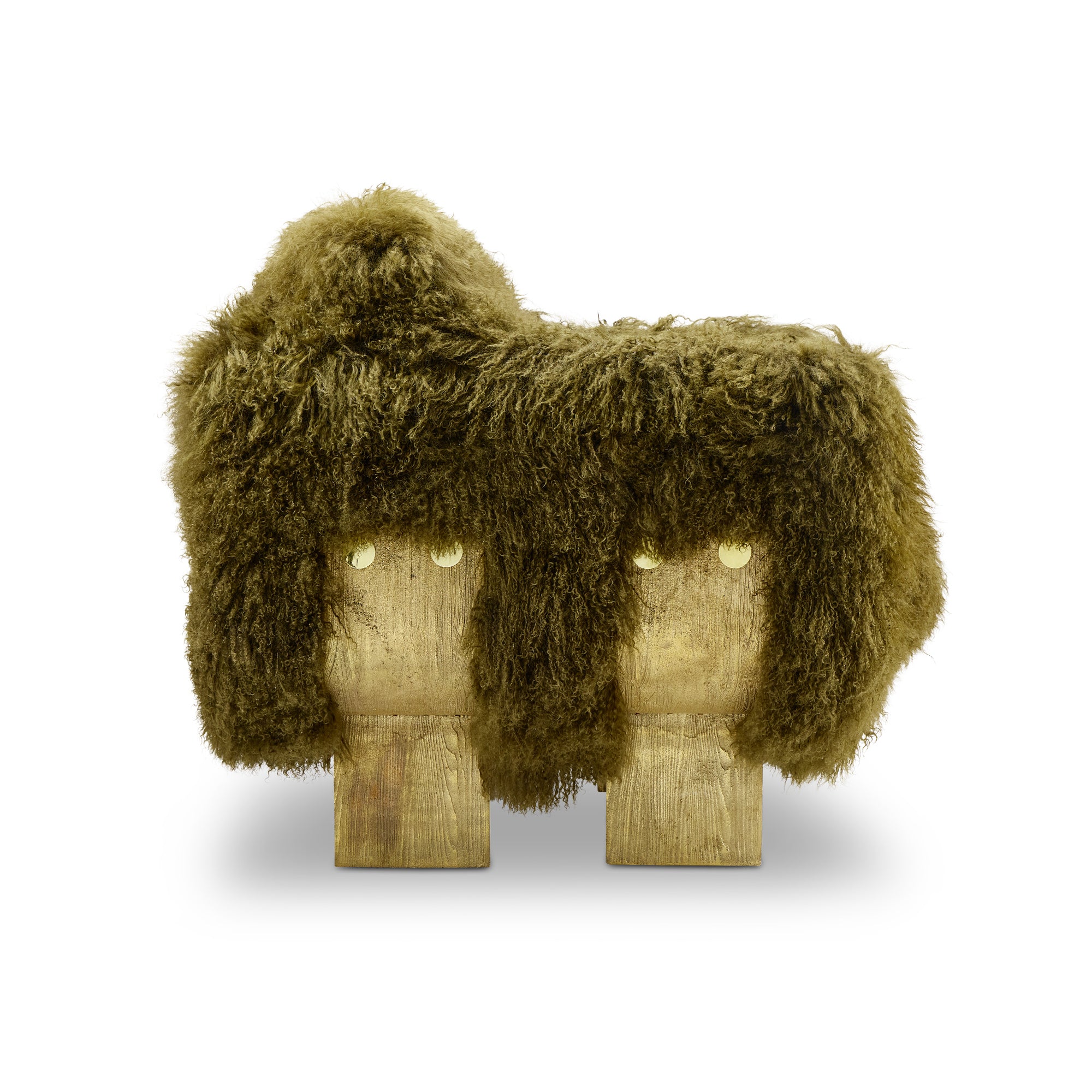 Primal Lounge Chair Mongolian Olive