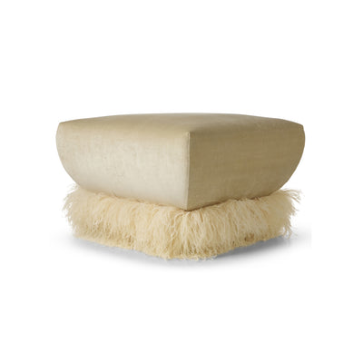 Ostrich Fluff 700 square Ottoman