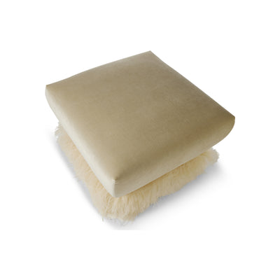 Ostrich Fluff 700 square Ottoman