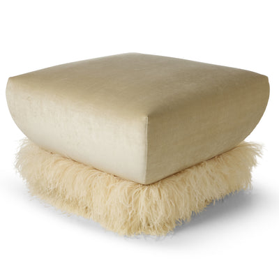 Ostrich Fluff 700 square Ottoman