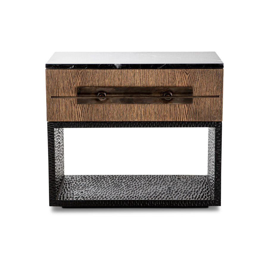 Hawkstone Chiselled Bedside Pedestal