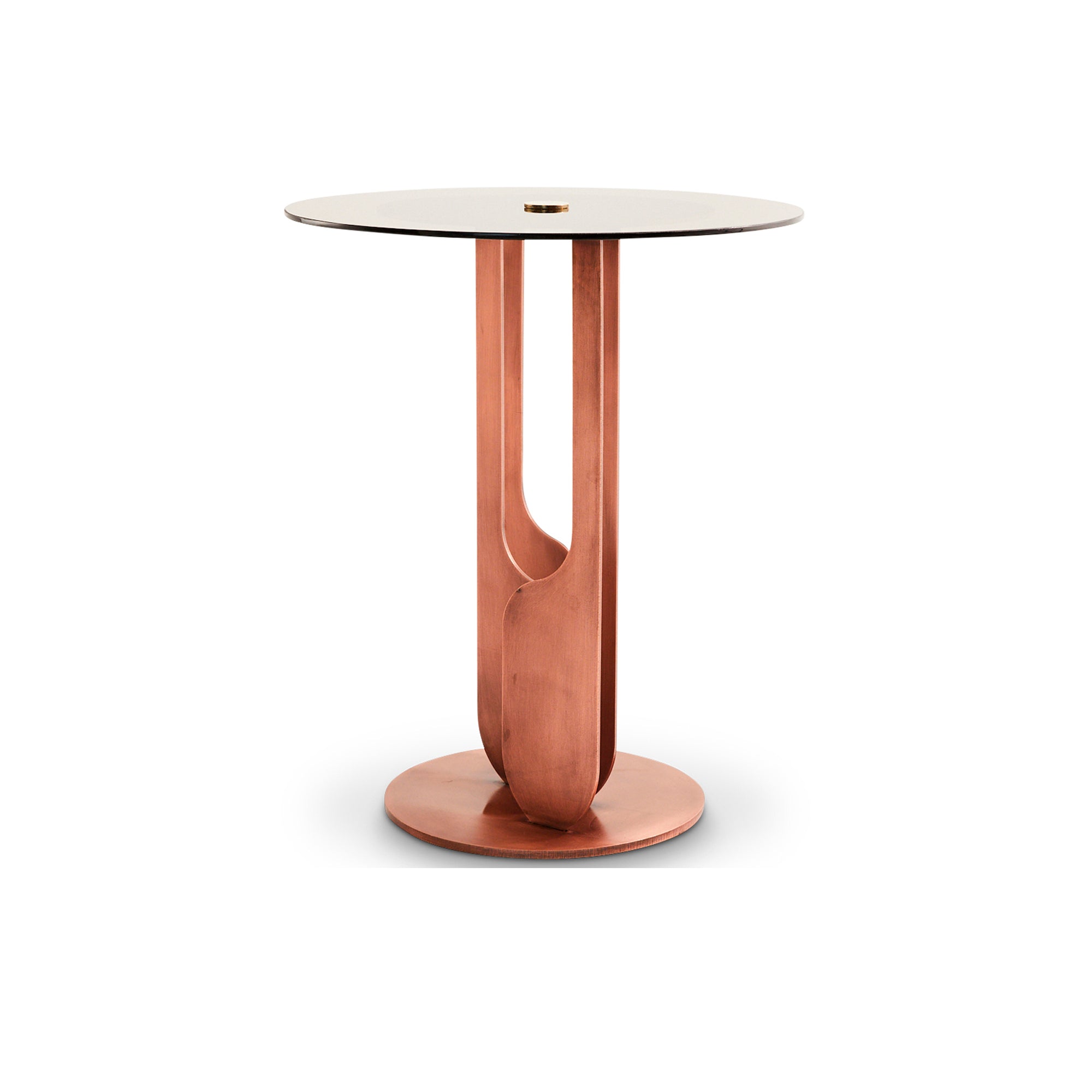 Drop Side Table Glass - Egg Designs