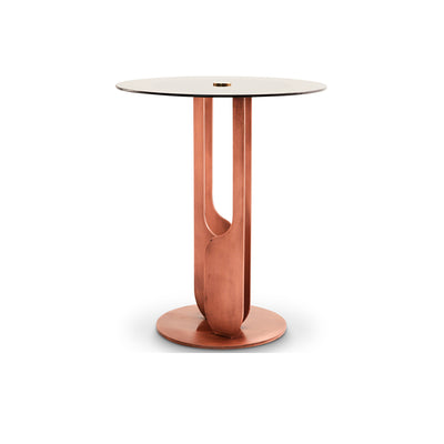 Drop Side Table Glass - Egg Designs