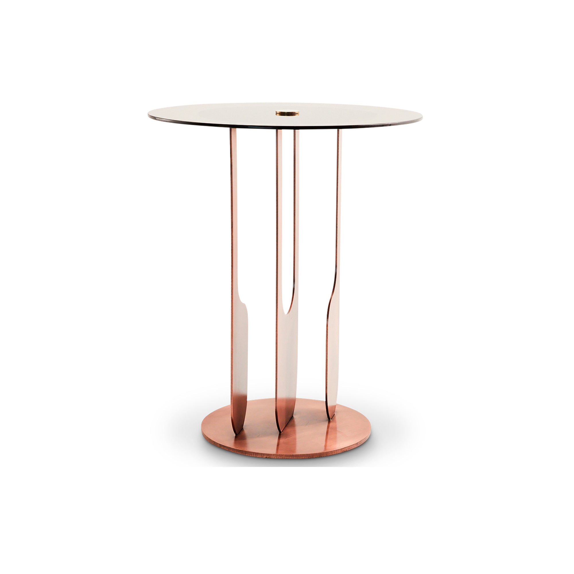 Drop Side Table Glass - Egg Designs