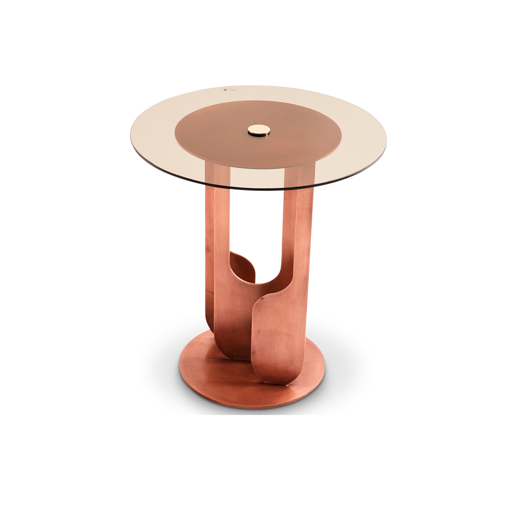 Drop Side Table Glass - Egg Designs