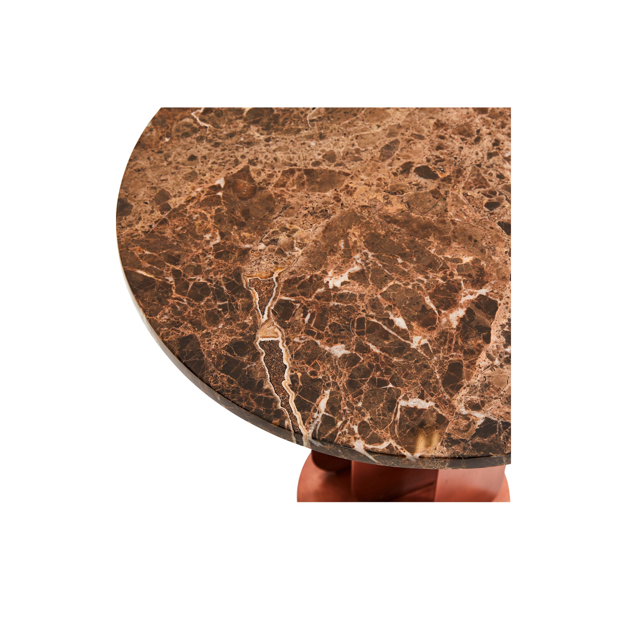Drop Side Table Marble - Egg Designs