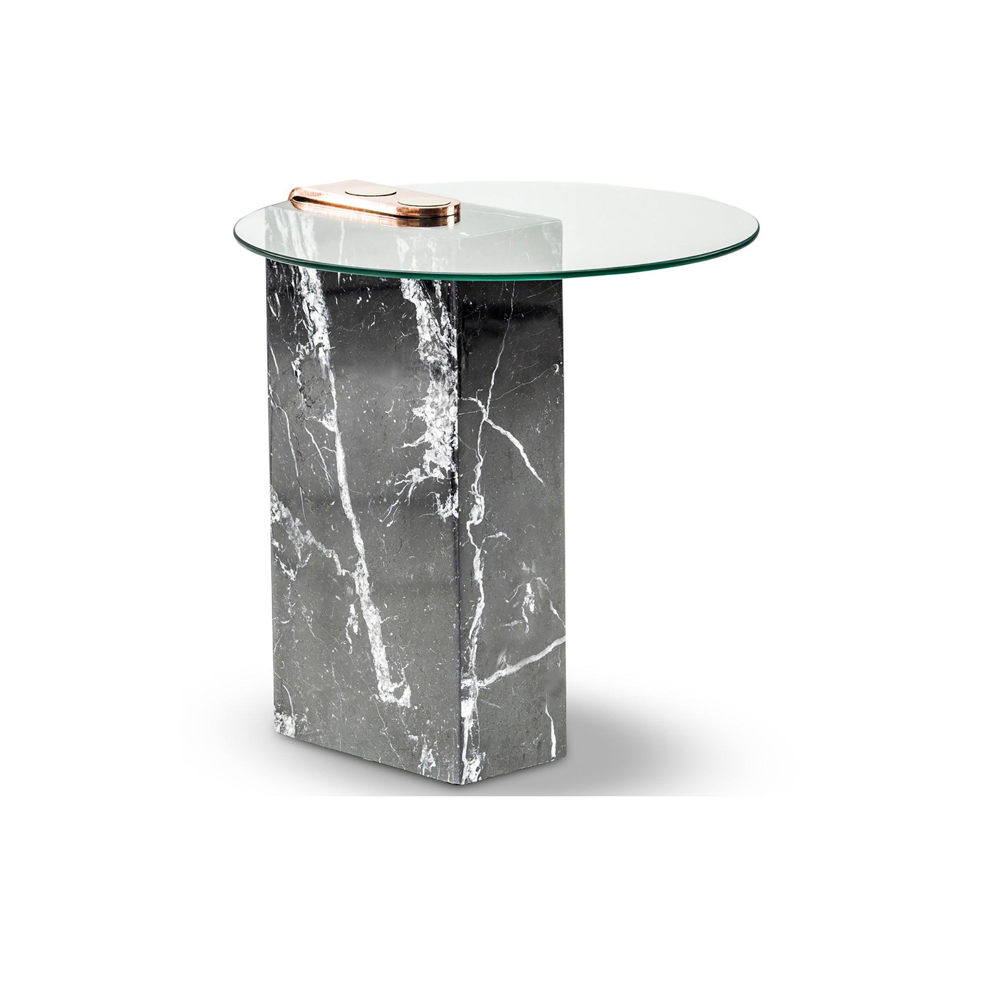 Marble Patch Side Table