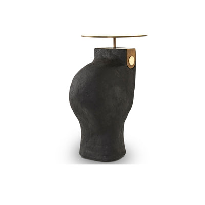 Yoruba Side Table #3 - Egg Designs