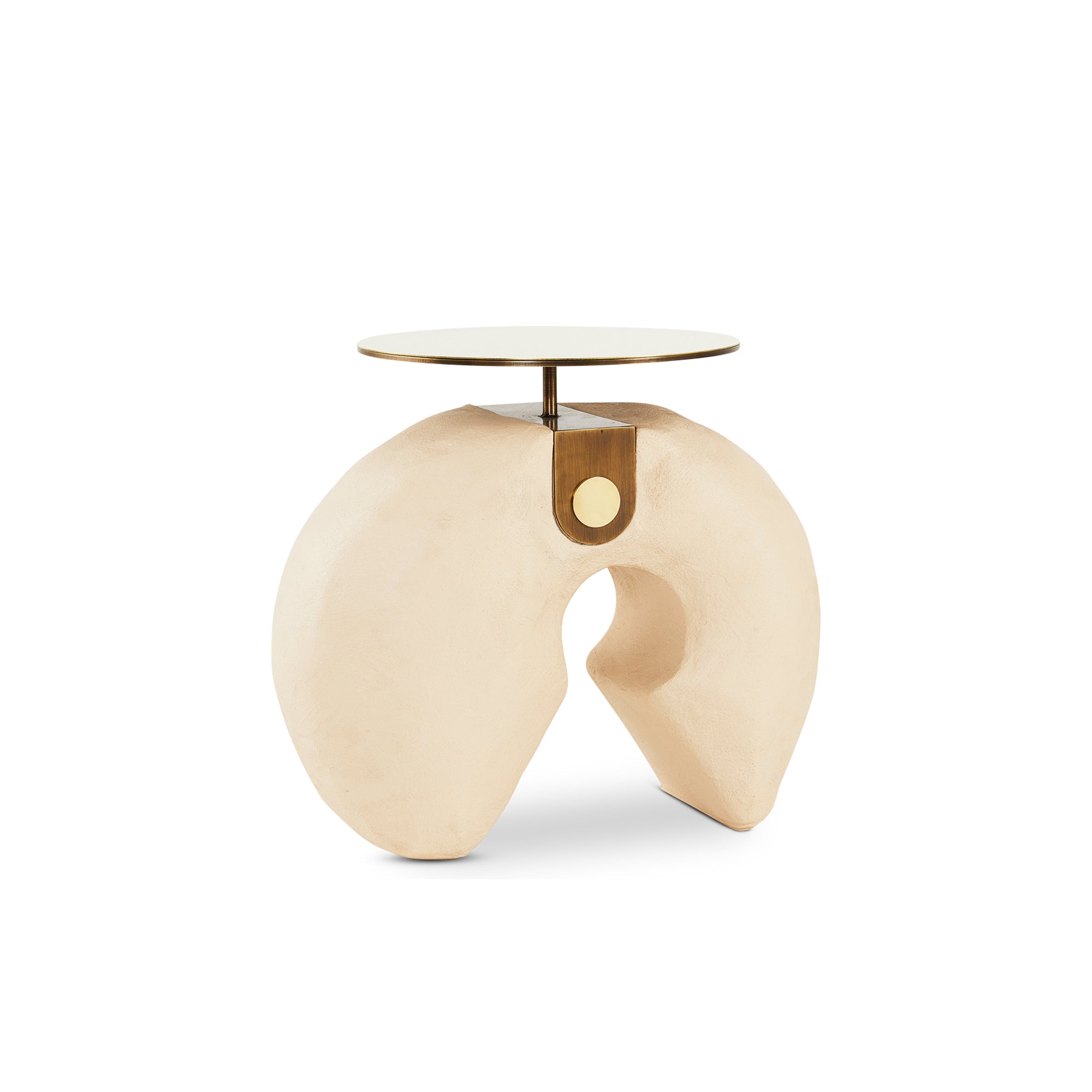 Yoruba Side Table #1 - Egg Designs
